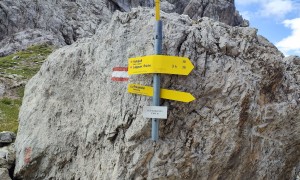 Bergtour Kreuzkofel - beim Kühbodentörl