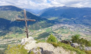 Rauchkofel über Salzsteig - beim Kreidenfeuer, Blick nach Lienz
