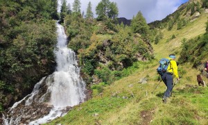 Bergtour Wildenkogel - Aufstieg entlang beeindruckender Wasserfälle