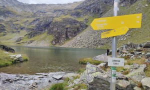 Bergtour Wildenkogel - Aufstieg, beim Löbbensee