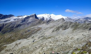 Bergtour Wildenkogel - bei der Wildenkogelscharte, Blick zum Venediger