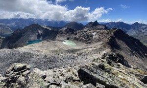 Bergtour Wildenkogel - Aufstieg Südgrat, Blick zum Wildensee