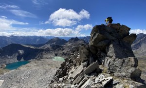 Bergtour Wildenkogel - leichte Blockkletterei beim Südgrat