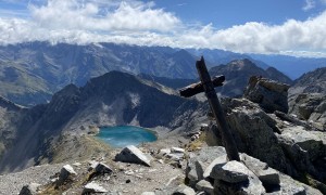 Bergtour Wildenkogel - Gipfelsieg, Blick zum Wildensee