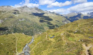 Bergtour Wildenkogel - Abstieg, beim Auge Gottes