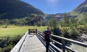 Bergtour Wildenkogel - Gschlösstal, Rückblick Abstieg