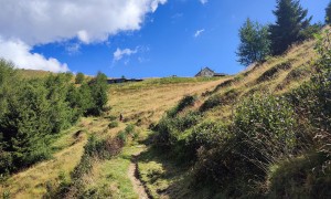 Bergtour Rotenkogel - Aufstieg, kurz vor dem Kals-Matreier-Törl-Haus
