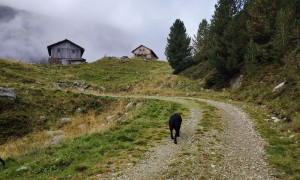 Bergtour Finsterkarspitze - Aufstieg, Hintere Trojeralm