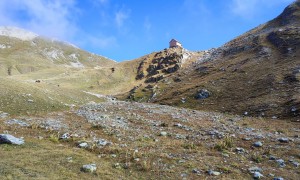 Bergtour Finsterkarspitze - Aufstieg, kurz vor der Reichenbergerhütte