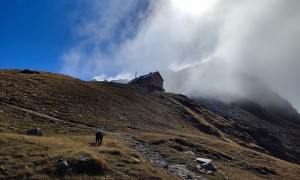 Bergtour Finsterkarspitze - Aufstieg, kurz vor der Reichenbergerhütte
