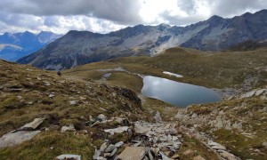 Bergtour Finsterkarspitze - Abstieg Richtung Kesselsee