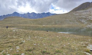Bergtour Finsterkarspitze - Abstieg, beim Kesselsee