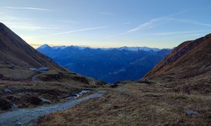 Bergtour Sailkopf - Aufstieg Nilltal