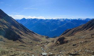 Bergtour Sailkopf - Abstieg Nilltal