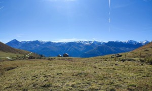 Bergtour Sailkopf - Abstieg Nilltal, bei der Schmiedleralm