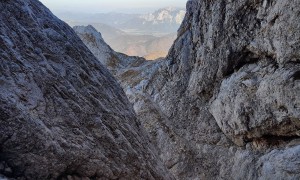 Klettersteig Mangart - Aufstieg Slowenischer Weg