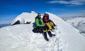 Skihochtour Großer Ankogel - Gipfelsieg, Blick zur höchsten Erhebung
