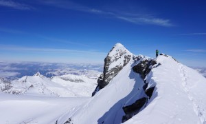 Skihochtour Großer Ankogel - Gipfelsieg, Blick zur höchsten Erhebung