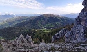 Klettersteig Piz da Peres - Zustieg, kurz vor dem Einstieg