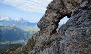 Klettersteig Piz da Peres - Zustieg, kurz vor dem Einstieg