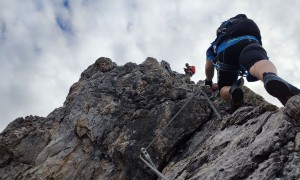 Klettersteig Piz da Peres - Klettersteig Piz da Peres