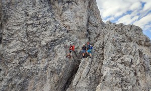 Klettersteig Piz da Peres - Klettersteig Piz da Peres