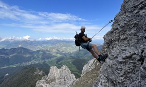 Klettersteig Piz da Peres - Klettersteig Piz da Peres