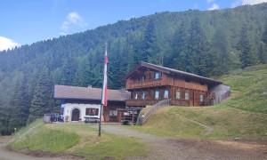 Bergtour Speikboden - Start bei der Speikbodenhütte