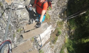 Klettersteig Avventura - Brettstiege