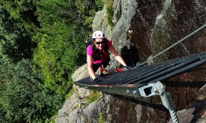 Klettersteig Avventura - Leiter