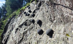 Klettersteig Avventura - Kugelstrecke