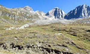 Hochtour Hochwilde - Abfahrt, Blick zur Hochweiße