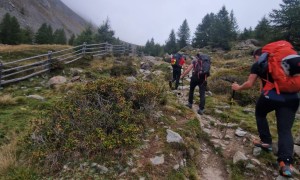 Hochtour Similaun - Aufstieg Tisental