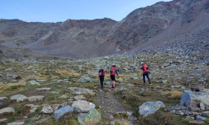 Hochtour Similaun - Aufstieg Tisental