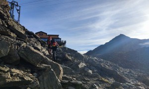 Hochtour Similaun - kurz vor der Similaunhütte