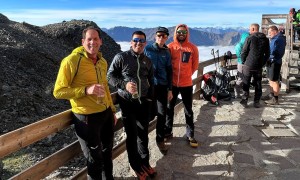 Hochtour Similaun - bei der Similaunhütte