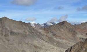 Hochtour Similaun - Blick zur Hochvernagtspitze