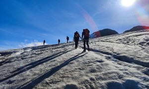 Hochtour Similaun - Aufstieg Niederjochferner