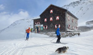 Skitour Weißer Knoten - Glorer Hütte