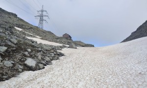 Bergtour Tauernkogel - Aufstieg, bei der St. Pöltner Hütte