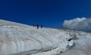 Hochtour Großvenediger - Abstieg Hochtour Großvenediger - Abstieg