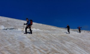 Hochtour Großvenediger - Abstieg Hochtour Großvenediger - Abstieg