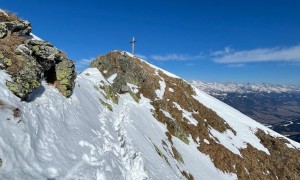 Skitour Hollbrucker Kreuz - Schlussaufstieg