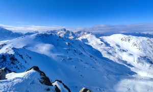 Skitour Hollbrucker Kreuz - Gipfelsieg