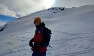 Skitour Hollbrucker Kreuz - Abfahrt