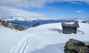 Skitour Hollbrucker Kreuz - Abfahrt
