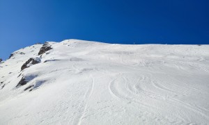 Skitour Nuvolau - Schlussaufstieg