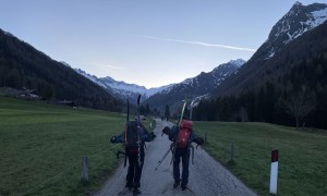 Skitour Hoher Rosshuf - Zustieg