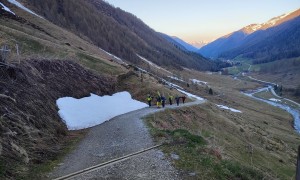 Skitour Hoher Rosshuf - Zustieg Windtal