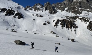 Skitour Hoher Rosshuf - Aufstieg